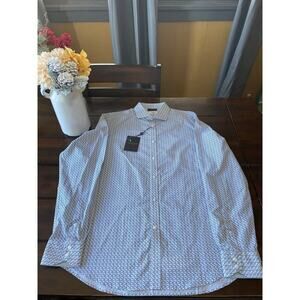 Thomas Dean XL Button Down Looking by Sleeved Shirt New